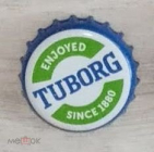 Пробка кронен от Пива TUBORG 2022 г.