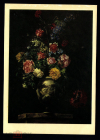 Открытка СССР 1960-е г. Картина Ваза с цветами худ. Марио де Фиори Нуцци живопись, чистая К005-2