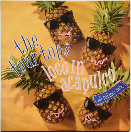 The Four Tops + Phil Collins (Genesis) "Loco In Acapulco" 1988 Maxi Single U.K.  