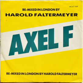 Harold Faltermeyer "Axel F" (The London Mix) 1984 Maxi Single U.K.  