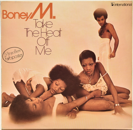 Boney M. "Take The Heat Off Me" 1976 Lp + Poster  