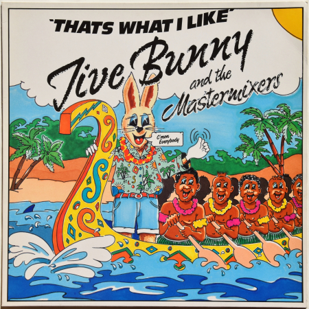 Jive Bunny And The Mastermixers "That's What I Like" 1989 Maxi Single  
