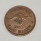 Австралия 1/2 пенни (penny) 1949 года - вид 1