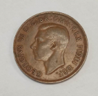 Австралия 1/2 пенни (penny) 1949 года