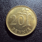 Финляндия 20 пенни 1989 год.
