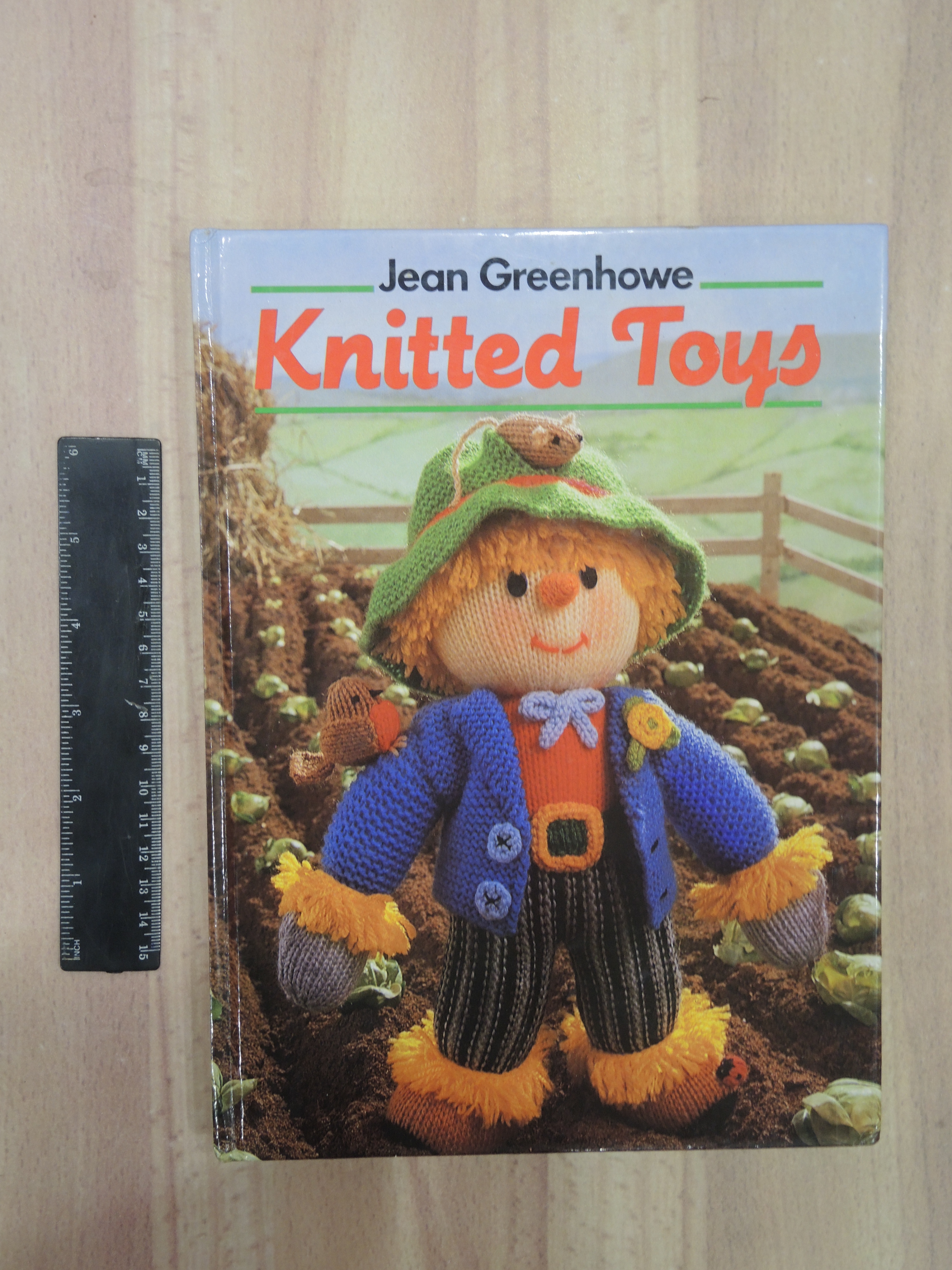 книга вязанные игрушки Jean Greenhowe Knitted toys детские куклы кукла рукоделие вязание редкость