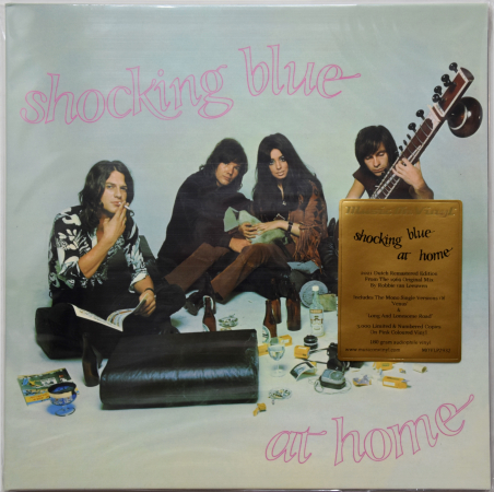 Shocking Blue "At Home" 1969/2021 Lp Limited Edition Numbered Pink Vinyl NEW!  