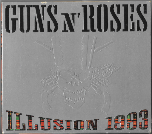 Guns N' Roses "Illusion 1993" 1993 2CD Italy Unofficial Release Digipack Embossed  