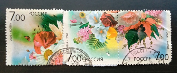 Россия 2006 Цветы Used