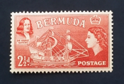 Бермудские Острова 1953 Адмирал сэр Джордж Сомерс и Sea Venture Sc# 147 MNH