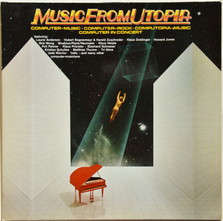 Various (Yello K. Schultze Thomas Kessler H. Jones) "Music From Utopia (Computopia)" 1985 2Lp 