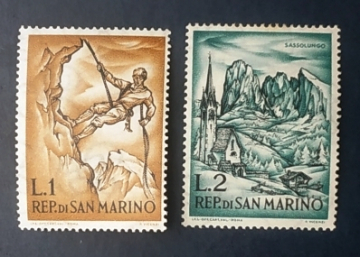 Сан-Марино 1962 Сассолунго Альинист Sc# 519, 520 MLH