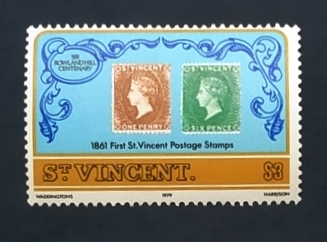 Сент-Винсент 1979 Первые марки Sc# 547 MLH