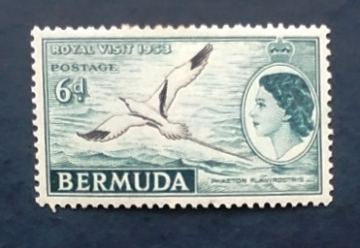 Бермудские Острова 1953 Королевский визит Sc# 163 MLH