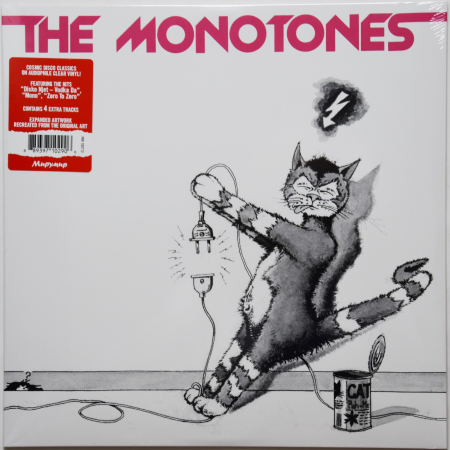 The Monotones "Disco Njet - Wodka Da" 1980/2014 Lp Clear Vinyl SEALED 