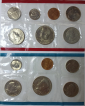 США, Годовой набор 1980 год, монет 13 шт.,в конверте, Монетные дворы: D- Денвер, Р- Филадельфия - вид 1
