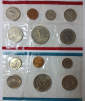 США, Годовой набор 1980 год, монет 13 шт.,в конверте, Монетные дворы: D- Денвер, Р- Филадельфия - вид 4