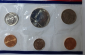 США, Годовой набор 1988 год, монет 12 шт.,в конверте, Дворы: D- Денвер, Р- Филадельфия, СЕРТИФИКАТ - вид 6