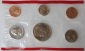 США, Годовой набор 1992 год, монет 12 шт.,в конверте, Дворы: D- Денвер, Р- Филадельфия, СЕРТИФИКАТ - вид 3