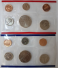 США, Годовой набор 1997 год, монет 12 шт.,в конверте, Дворы: D- Денвер, Р- Филадельфия, СЕРТИФИКАТ - вид 5