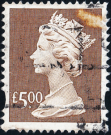Великобритания 1999 год . Королева Елизавета II , 5f . Каталог 12,0 €.
