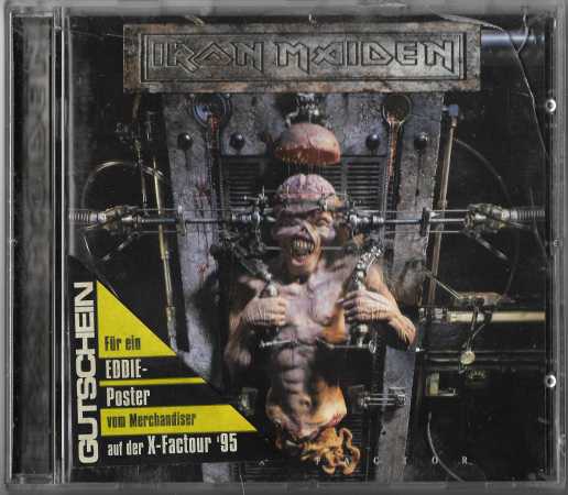 Iron Maiden "The X Factor" 1995 CD Holland 