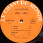 Vladimir Vissotski (Владимир Высоцкий) "Le Vol Arrete" 1981 2Lp France Orange Label   - вид 6