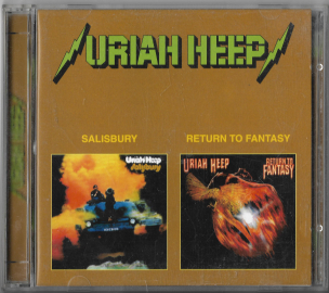 Uriah Heep "Salisbury / Return To Fantasy" 2000 CD Russia  