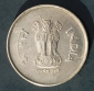Индия 1 рупия (rupee) 2001 года - вид 1