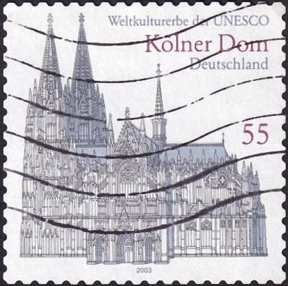  Германия 2003 год . Кельнский собор . Каталог 1,30 £ (1)