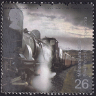 Великобритания 2000 год . Железнодорожная линия Сноудония . Каталог 1,0 £ . 