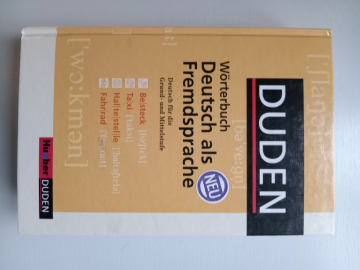 Дуден Словарь Немецкий язык Duden-Hueber - Wörterbuch Deutsch als Fremdsprache мешок.net