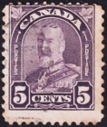  Канада 1930 год . Король Георг V , 5 c . Каталог 8,50 £. (1)