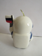 Елочная  игрушка Космонавт  авторская керамика новая  - вид 2