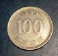 100 вон (won) 1989 года Корея  - вид 1