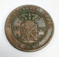 1 цент (cent) 1897 года, Голландская Ост-Индия - вид 1