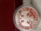 Монета 3 рубля Серебро 1996 Андрей Рублев Троица . Ag900 31,1 . В капсуле . Новая . - вид 2
