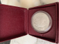 Монета 3 рубля Серебро 1996 Андрей Рублев Троица . Ag900 31,1 . В капсуле . Новая . - вид 4