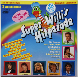 Various "Super Willi's Hitparade" (Nicki Milva G.G.Anderson Nicole) 1988 2Lp 