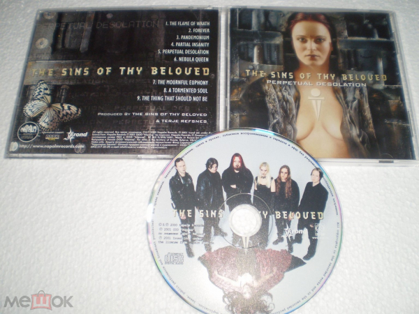 The Sins Of Thy Beloved ‎– Perpetual Desolation - CD - RU