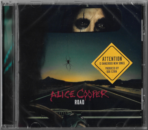 Alice Cooper "Road" 2023 CD Europe SEALED  