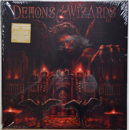 Demons & Wizards "III" 2020 Lp Deluxe Lim. Edition Numbered Artbook + Poster Red Vinyl SEALED 