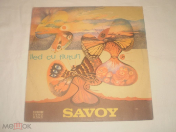 Savoy ‎– Lied Cu Fluturi - LP - Romania