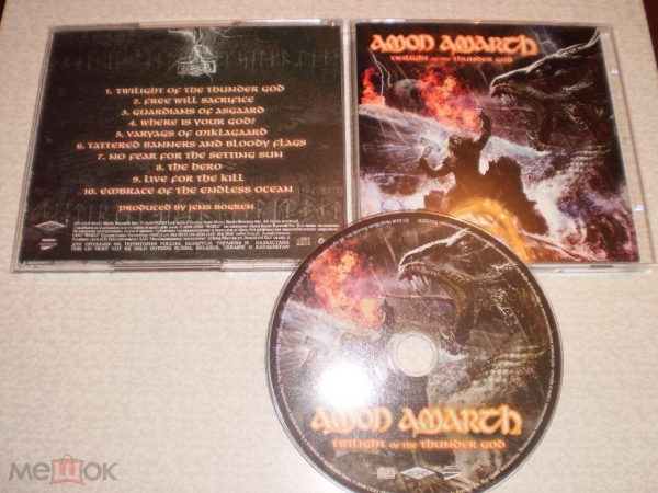 Amon Amarth - Twilight Of The Thunder God - CD - RU