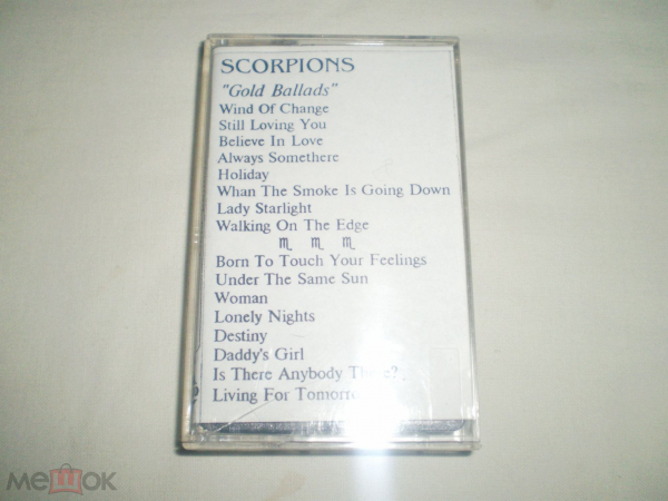 Scorpions ‎– Gold Ballads - Cass - RU