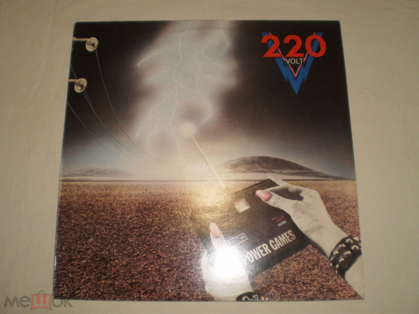 220 Volt ‎– Power Games - LP - Netherlands