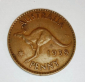 Австралия 1 пенни (penny) 1938 года - вид 1