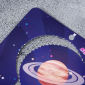 Значок деревянный "Космос" Сатурн, цвет бежевый. Новый. - вид 4