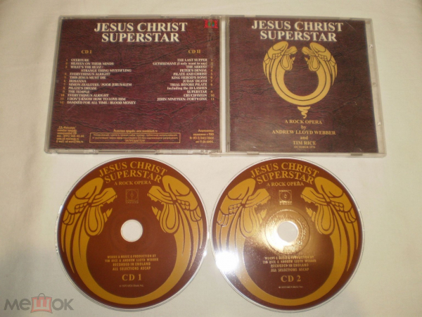 Andrew Lloyd Webber And Tim Rice ‎– Jesus Christ Superstar (Original London Cast) October 1970 - 2CD