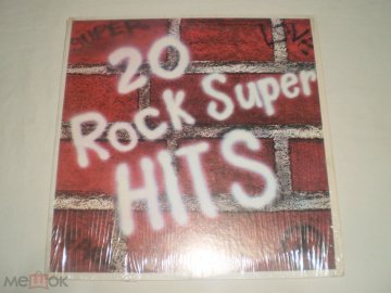 Various ‎– 20 Rock Super Hits - LP - US Santana, Janis Joplin, The Yardbirds, The Byrds